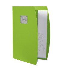 Portamenù Rio - 1 inserto doppio incluso - A4 - 24 x 34 cm - verde - Securit Portamenù Rio - 1 inserto doppio incluso - A4 - 24 x 34 cm - verde - Securit
