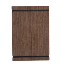 Portamenù Tablet con elastici - 32 x 22 cm - legno di noce - Securit Portamenù Tablet con elastici - 32 x 22 cm - legno di noce - Securit