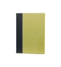 Portamenù Trendy - 1 inserto doppio incluso - A5 - 18 x 25 cm - verde - Securit Portamenù Trendy - 1 inserto doppio incluso - A5 - 18 x 25 cm - verde - Securit