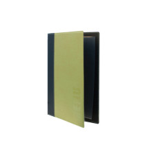 Portamenù Trendy - 1 inserto doppio incluso - A5 - 18 x 25 cm - verde - Securit Portamenù Trendy - 1 inserto doppio incluso - A5 - 18 x 25 cm - verde - Securit