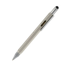 Portamine Tool Pen - punta 0,9mm - argento - Monteverde Portamine Tool Pen - punta 0,9mm - argento - Monteverde