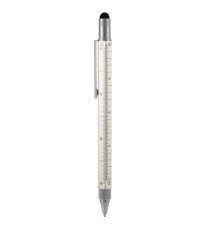Portamine Tool Pen - punta 0,9mm - argento - Monteverde Portamine Tool Pen - punta 0,9mm - argento - Monteverde