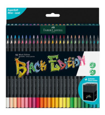 Matite colorate triangolare Black Edition - colori assortiti - Faber-Castell - conf. 50 pezzi Matite colorate triangolare Black Edition - colori assortiti - Faber-Castell - conf. 50 pezzi