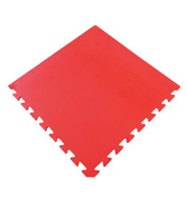 Mattonella EVA - 50 x 50 x 1 cm - rosso - CWR