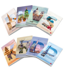 Maxiquaderno Dream Cities - A4 - rigo di 1a - 42 fogli - 80 gr - Pigna Maxiquaderno Dream Cities - A4 - rigo di 1a - 42 fogli - 80 gr - Pigna