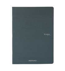 Maxiquaderno Ecoqua Original PM - A4 - 90gr - 5mm - 40 fogli - antracite - Fabriano Maxiquaderno Ecoqua Original PM - A4 - 90gr - 5mm - 40 fogli - antracite - Fabriano