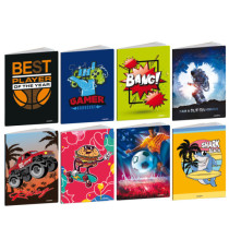 Maxiquaderno Kid Boy 2024 - A4 - 5 mm - c/margine - 21 fogli - 80 gr - Blasetti Maxiquaderno Kid Boy 2024 - A4 - 5 mm - c/margine - 21 fogli - 80 gr - Blasetti