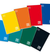 Maxiquaderno One Color - A4 - punto metallico - quadretto 10mm c/margine - 18+1 fogli - 100gr - Blasetti Maxiquaderno One Color - A4 - punto metallico - quadretto 10mm c/margine - 18+1 fogli - 100gr - Blasetti