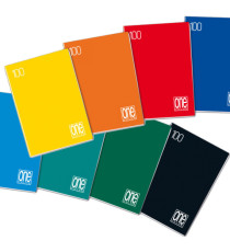 Maxiquaderno One Color - A4 - punto metallico - quadretto 10mm c/margine - 18+1 fogli - 100gr - Blasetti Maxiquaderno One Color - A4 - punto metallico - quadretto 10mm c/margine - 18+1 fogli - 100gr - Blasetti