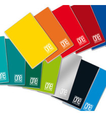 Maxiquaderno One Color - A4 - punto metallico - quadretto 5 mm - 20+1 fogli - 80 gr - Blasetti Maxiquaderno One Color - A4 - punto metallico - quadretto 5 mm - 20+1 fogli - 80 gr - Blasetti