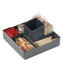 Mini cestino Coffee Point - 10x7,9x7,9 cm - ABS - nero - Durable Mini cestino Coffee Point - 10x7,9x7,9 cm - ABS - nero - Durable