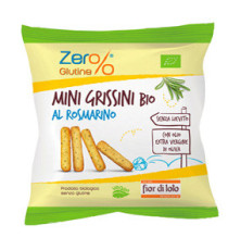 Mini grissini - rosmarino - monodose da 30 gr - Zer%glutine Mini grissini - rosmarino - monodose da 30 gr - Zer%glutine