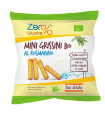 Mini grissini - rosmarino - monodose da 30 gr - Zer%glutine Mini grissini - rosmarino - monodose da 30 gr - Zer%glutine