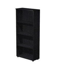 Mobile Easy - alto a giorno - 80 x 35 x 180 cm - nero venato