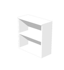 Mobile Easy - basso a giorno - 80 x 35x 72 cm - bianco