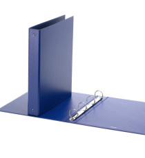 Raccoglitore Europa - 22 x 30 cm - 4 anelli tondi 30 mm - dorso 4 cm - blu - Favorit