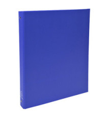 Raccoglitore foderato - PPL - 4 anelli tondi 30 mm - dorso 4cm - 22 x 30cm - blu scuro - Exacompta Raccoglitore foderato - PPL - 4 anelli tondi 30 mm - dorso 4cm - 22 x 30cm - blu scuro - Exacompta