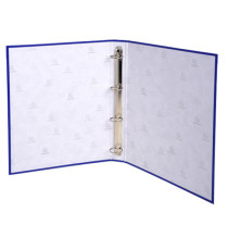 Raccoglitore foderato - PPL - 4 anelli tondi 30 mm - dorso 4cm - 22 x 30cm - blu scuro - Exacompta Raccoglitore foderato - PPL - 4 anelli tondi 30 mm - dorso 4cm - 22 x 30cm - blu scuro - Exacompta