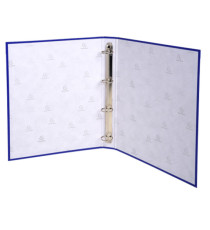 Raccoglitore foderato - PPL - 4 anelli tondi 30 mm - dorso 4cm - 22 x 30cm - blu scuro - Exacompta Raccoglitore foderato - PPL - 4 anelli tondi 30 mm - dorso 4cm - 22 x 30cm - blu scuro - Exacompta