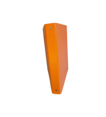 Raccoglitore King - 22 x 30 cm - 4 anelli tondi 30 mm - dorso 4 cm - rivestimento in PP - arancio - Starline