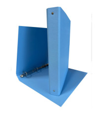 Raccoglitore King - 4 anelli tondi 30 mm - dorso 4 cm - 22x30 cm - rivestimento in PPL - azzurro - Starline Raccoglitore King - 4 anelli tondi 30 mm - dorso 4 cm - 22x30 cm - rivestimento in PPL - azzurro - Starline