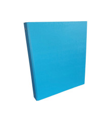 Raccoglitore King - 4 anelli tondi 30 mm - dorso 4 cm - 22x30 cm - rivestimento in PPL - azzurro - Starline Raccoglitore King - 4 anelli tondi 30 mm - dorso 4 cm - 22x30 cm - rivestimento in PPL - azzurro - Starline