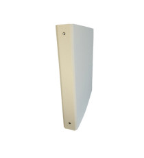 Raccoglitore King - 22 x 30 cm - 4 anelli tondi 30 mm - dorso 4 cm - rivestimento in PP - bianco - Starline