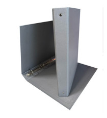 Raccoglitore King - 4 anelli tondi 30 mm - dorso 4 cm - 22x30 cm - rivestimento in PPL - grigio - Starline Raccoglitore King - 4 anelli tondi 30 mm - dorso 4 cm - 22x30 cm - rivestimento in PPL - grigio - Starline