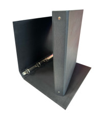 Raccoglitore King - 4 anelli tondi 30 mm - dorso 4 cm - 22x30 cm - rivestimento in PPL - nero - Starline Raccoglitore King - 4 anelli tondi 30 mm - dorso 4 cm - 22x30 cm - rivestimento in PPL - nero - Starline