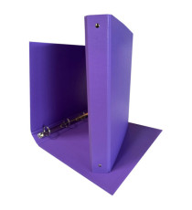 Raccoglitore King - 4 anelli tondi 30 mm - dorso 4 cm - 22x30 cm - rivestimento in PPL - viola - Starline Raccoglitore King - 4 anelli tondi 30 mm - dorso 4 cm - 22x30 cm - rivestimento in PPL - viola - Starline