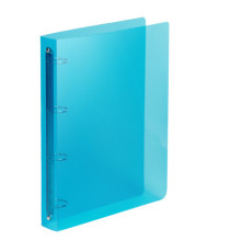 Raccoglitore Lumina - 22 x 30 cm - 4 anelli tondi 30 mm - PP - blu - Favorit