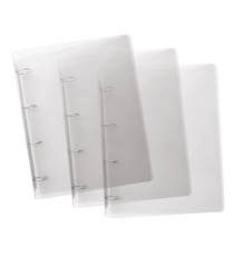 Raccoglitore Lumina - 4 anelli tondi 30 mm - 22 x 30 cm - PP - trasparente - Favorit Raccoglitore Lumina - 4 anelli tondi 30 mm - 22 x 30 cm - PP - trasparente - Favorit