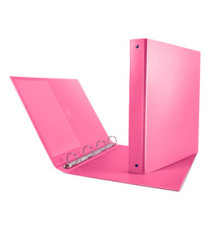 Raccoglitore Nettuno - 4 anelli a R 30 mm - dorso 3,5 cm - 22x30 cm - rosa - Sei Rota Raccoglitore Nettuno - 4 anelli a R 30 mm - dorso 3,5 cm - 22x30 cm - rosa - Sei Rota