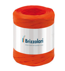 Nastro Rafia sintetica - arancione 12 - 5mmx200mt - Brizzolari Nastro Rafia sintetica - arancione 12 - 5mmx200mt - Brizzolari