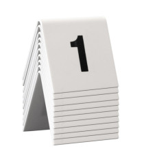 Numeri per tavoli - set da 1 a 10 - Securit Numeri per tavoli - set da 1 a 10 - Securit