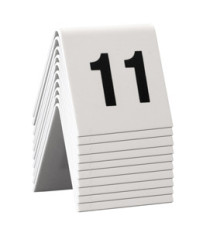 Numeri per tavoli - set da 11 a 20 - Securit Numeri per tavoli - set da 11 a 20 - Securit