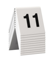 Numeri per tavoli - set da 11 a 20 - Securit Numeri per tavoli - set da 11 a 20 - Securit