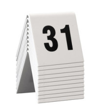 Numeri per tavoli - set da 31 a 40 - Securit Numeri per tavoli - set da 31 a 40 - Securit