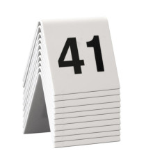 Numeri per tavoli - set da 41 a 50 - Securit Numeri per tavoli - set da 41 a 50 - Securit