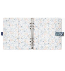 Organiser - c/cinturino - fantasia Botanical - A5 - 233 x 217 x 46 mm - blu - Filofax Organiser - c/cinturino - fantasia Botanical - A5 - 233 x 217 x 46 mm - blu - Filofax