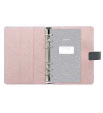 Organiser Confetti - f.to A5 - 233 x 217 x 46 mm - con cinturino - nero - Filofax Organiser Confetti - f.to A5 - 233 x 217 x 46 mm - con cinturino - nero - Filofax