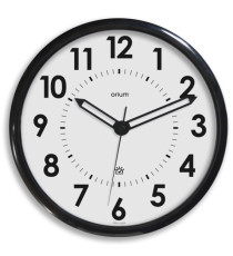 Orologio da parete Automatic DST Orion - con radiocontrollo - diametro 36 cm - bianco/nero - Cep