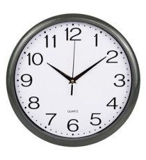 Orologio da parete Classic - diametro 30,5 cm - grigio - Methodo