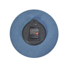 Orologio da parete HorMilena - diametro 30 cm - blu/legno - Alba