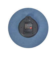 Orologio da parete HorMilena - diametro 30 cm - blu/legno - Alba