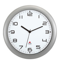 Orologio da parete Hornew - diametro 30 cm - grigio metal - Alba