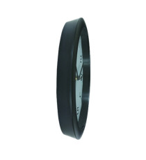 Orologio da parete Hornew - diametro 30 cm - nero - Alba