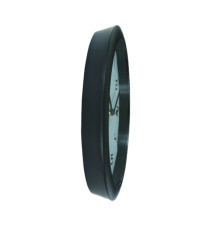 Orologio da parete Hornew - diametro 30 cm - nero - Alba