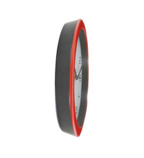 Orologio da parete Hornew - diametro 30 cm - rosso - Alba