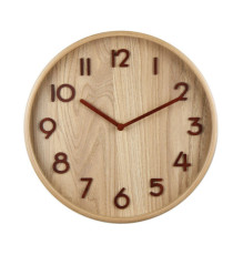 Orologio da parete Wood - diametro 32 cm - legno - Methodo